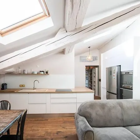 Апартаменты Le Mansart - Spacieux Avec Cachet Au Coeur De Лион